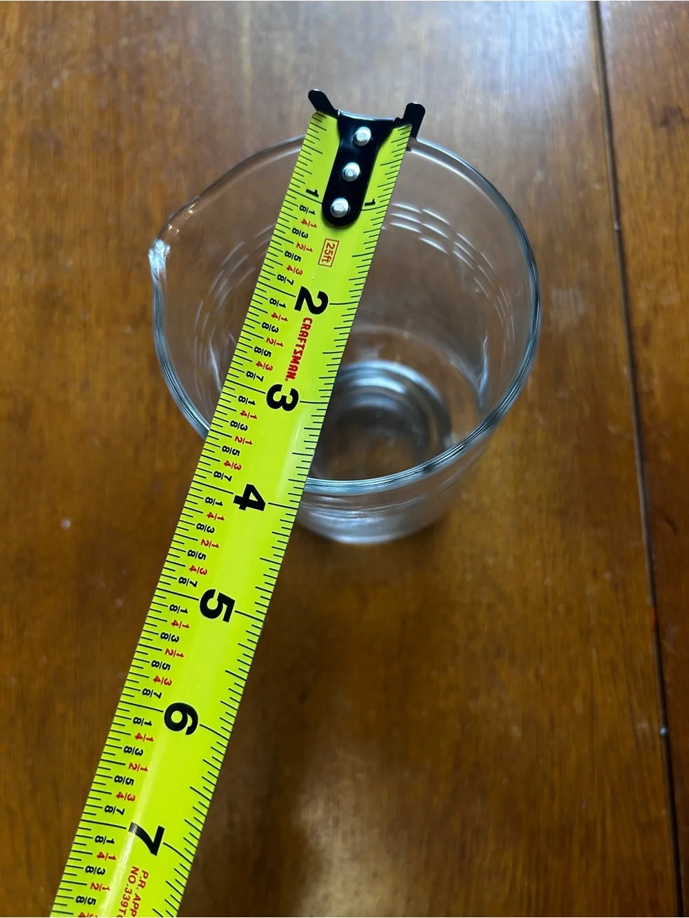 Princess House glass pitcher cocktail mixer